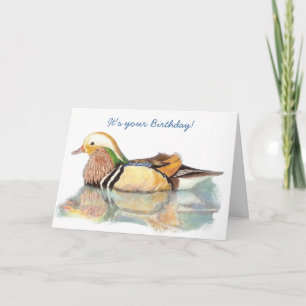 Birthday Humour - Old Age Duck Card
