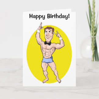 Birthday Hunk card! Card