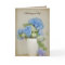 birthday hydrangea and Queen Anne's Lace bouquet