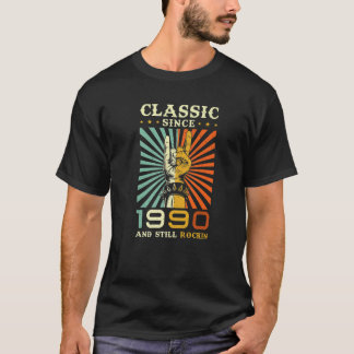 Birthday In 1990 - Classical Since 1990 T-Shirt