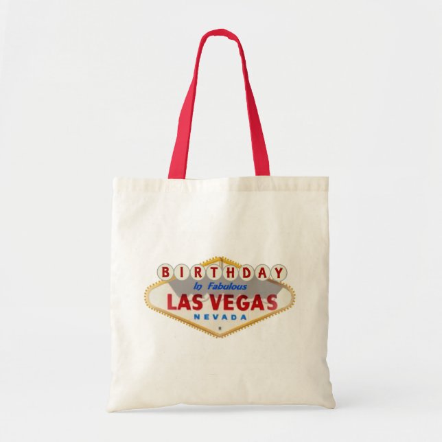 BIRTHDAY In Fabulous Las Vegas Tote Bag (Front)