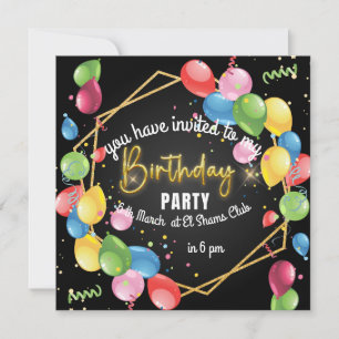 birthday Invitation