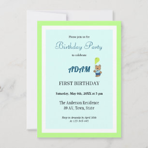 Birthday invitation