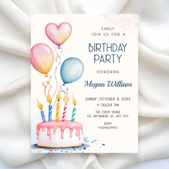 Birthday  invitation (Creator Uploaded)