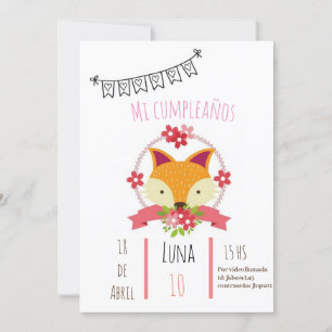 birthday invitation