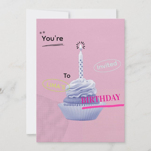 Birthday Invitation (Front)