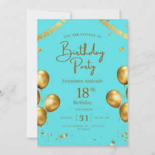 birthday invitation