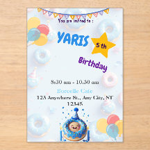 birthday invitation