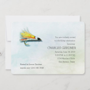 Birthday Invitation Fishing