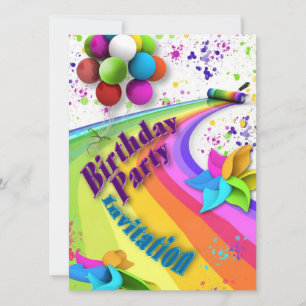 Birthday Invitation - Kids