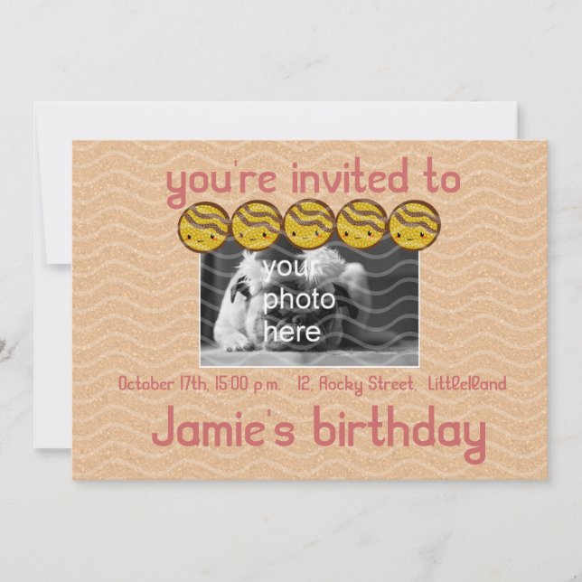 birthday invitation party (Front)