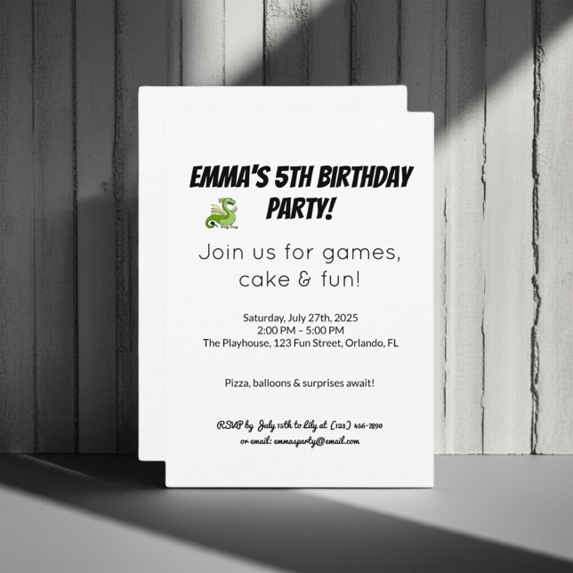 Birthday Invitation Templates | Custom Card Maker (Creator Uploaded)
