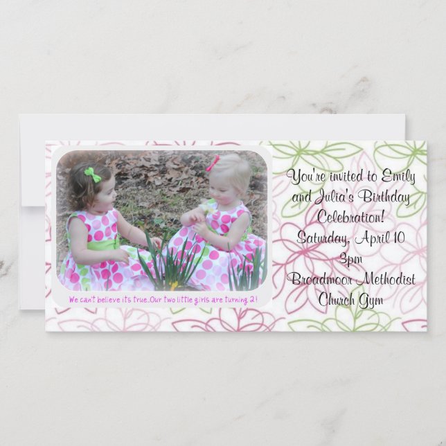 birthday invite (Front)