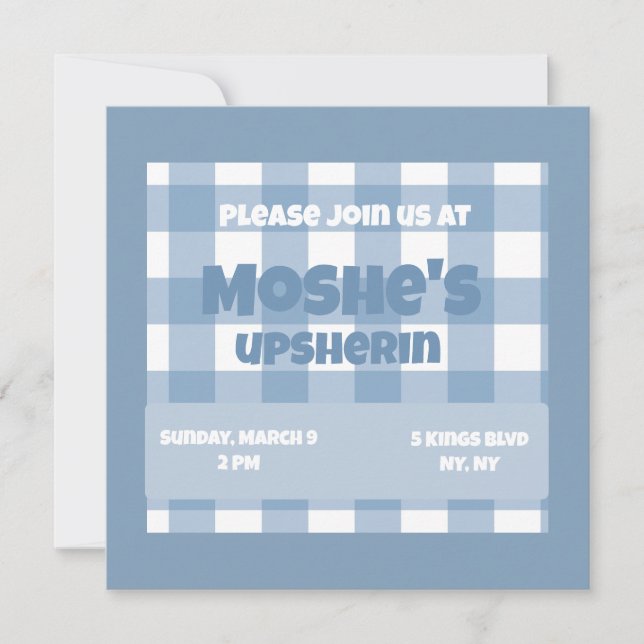 Birthday invite (Front)