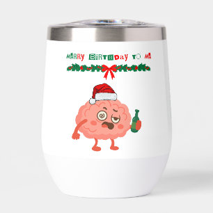 BIRTHDAY JINGLES funny Christmas Brain 11 oz