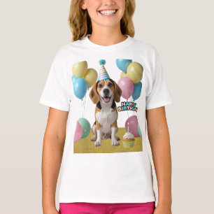 Birthday Joy with My Beagle T-Shirt