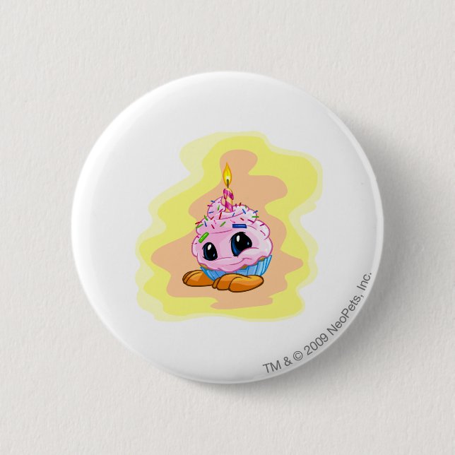 Birthday JubJub 2 Inch Round Button (Front)