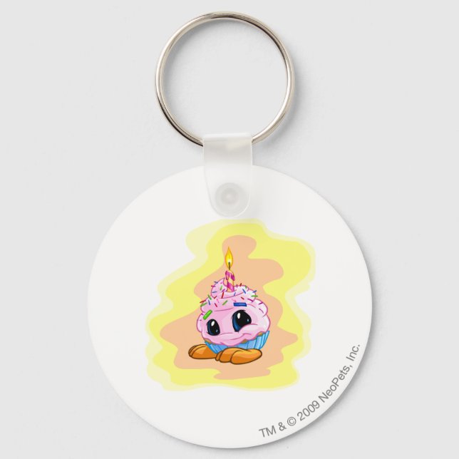 Birthday JubJub Keychain (Front)