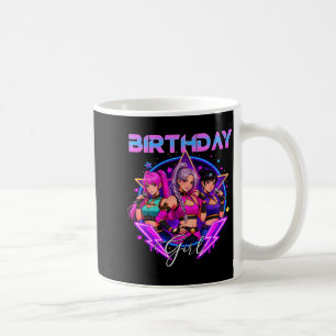 Birthday K p Kids Girls K-p Birthday Girl Kp Coffee Mug