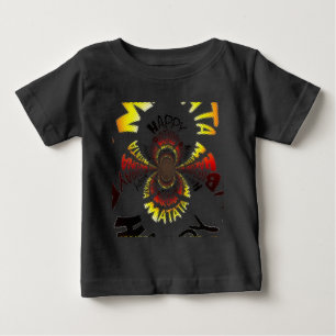 Birthday Kaleidoscope Art Print Baby T-Shirt