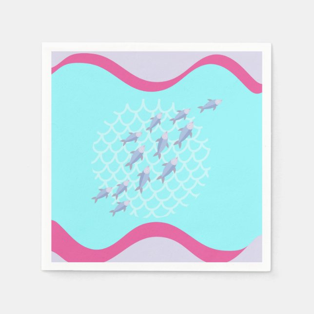 Birthday kids napkin (Front)