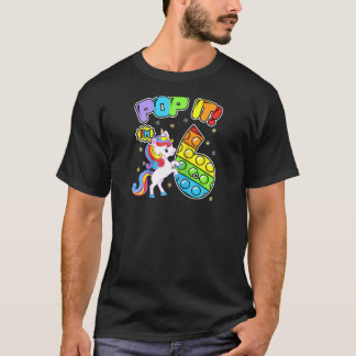 Birthday Kids Pop It I'm 6 Years Old 6th Birthday  T-Shirt