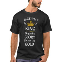 Birthday King; sing mine glory- colour