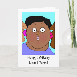 Birthday Kiss Card