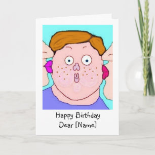 Birthday Kiss-See Custom Birthday Cards