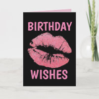 BIRTHDAY KISSES GREETING CARDS