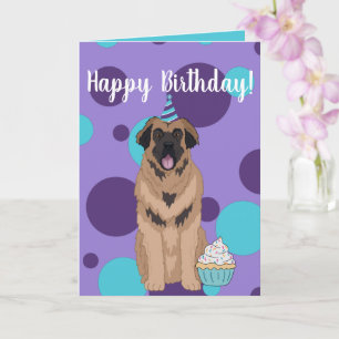Birthday Leonberger  Card