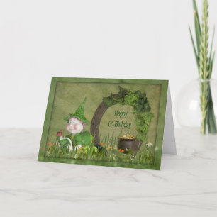 Birthday Leprechaun Card