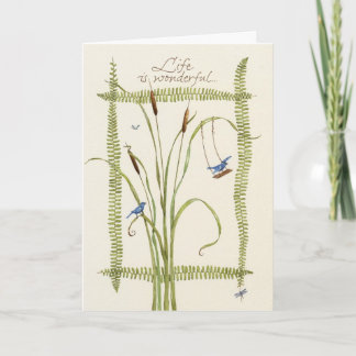 Birthday/Life is Wonderful Card