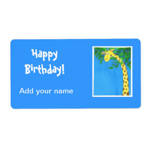 Birthday Lollipop Tags Party Favours Wrapper Label