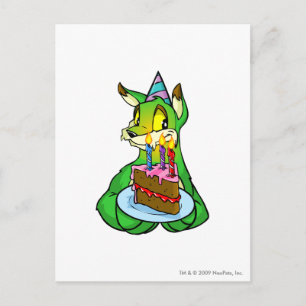 Birthday Lupe Postcard
