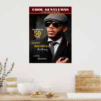 Birthday Magazine Photo Cover Personalize