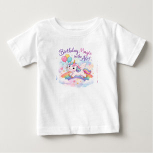 Birthday Magic Unicorn Toddler Tee