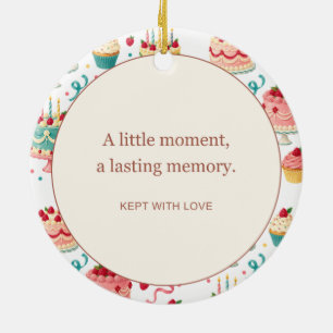 Birthday Make a Wish Keepsake Ornament