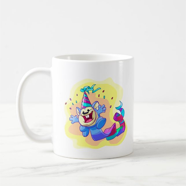 Birthday Meerca Coffee Mug (Left)