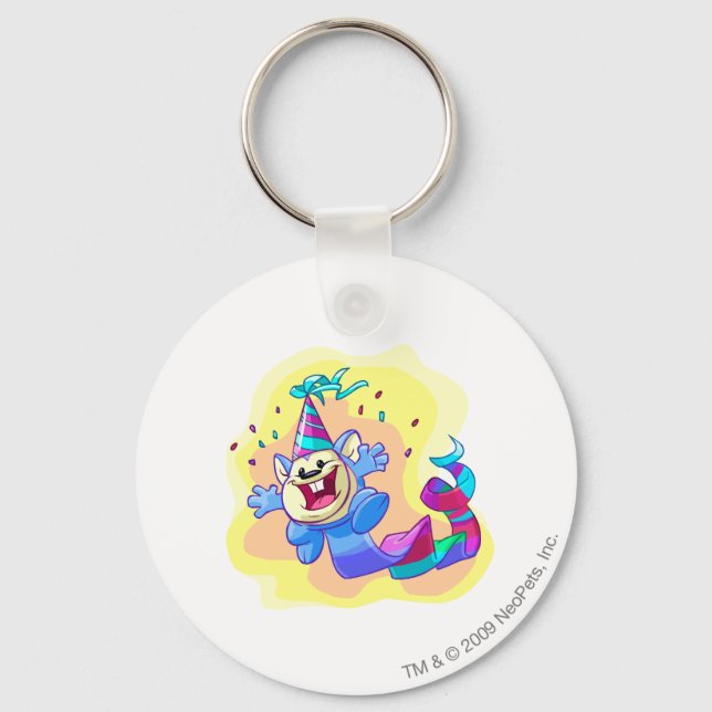 Birthday Meerca Keychain (Front)