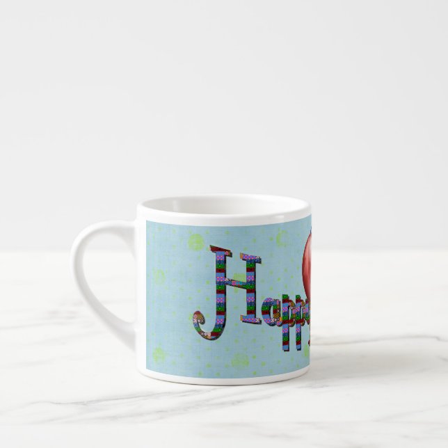 Birthday Melange Espresso Cup (Left)