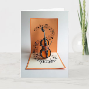 Birthday Melody Instrument Card