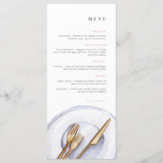 Birthday Menu | Celebration menu | 