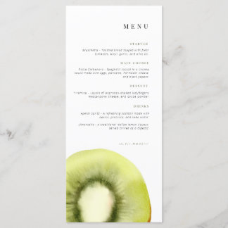 Birthday Menu | Celebration menu | Cake