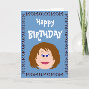 Birthday Mom from Daughter Card