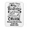 Birthday Monogram Cruising Cruise Cabin Door  