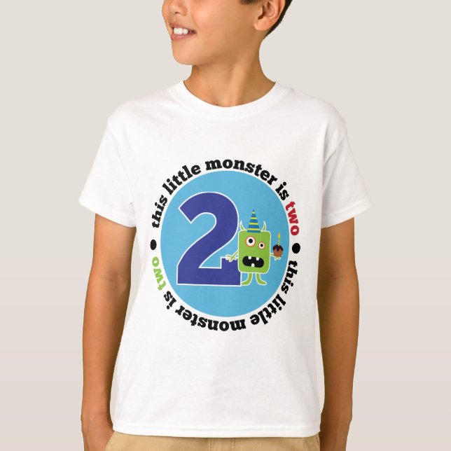 Birthday Monster 2 T-shirt (Front)