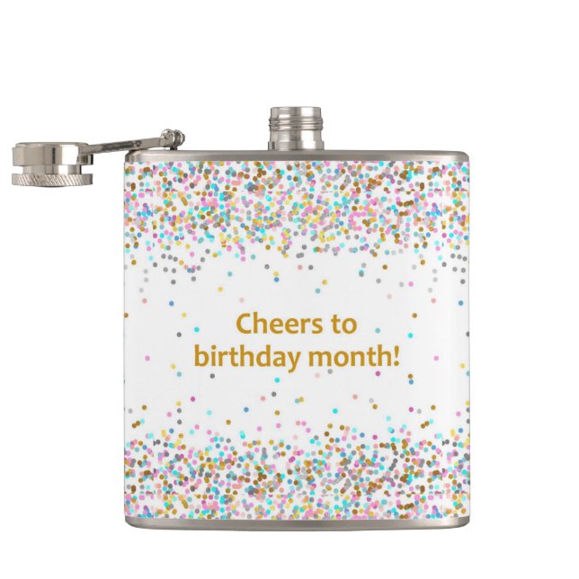 Birthday Month Flask (Opened)