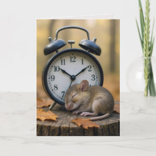 Birthday Mouse Getting Older Humor Card