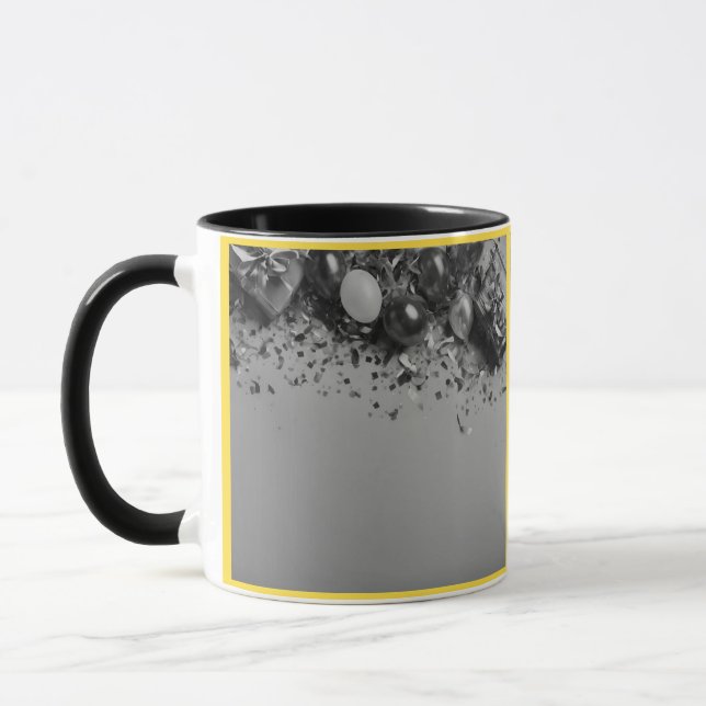 Birthday Mug Custom Name - Personalized Gift (Left)